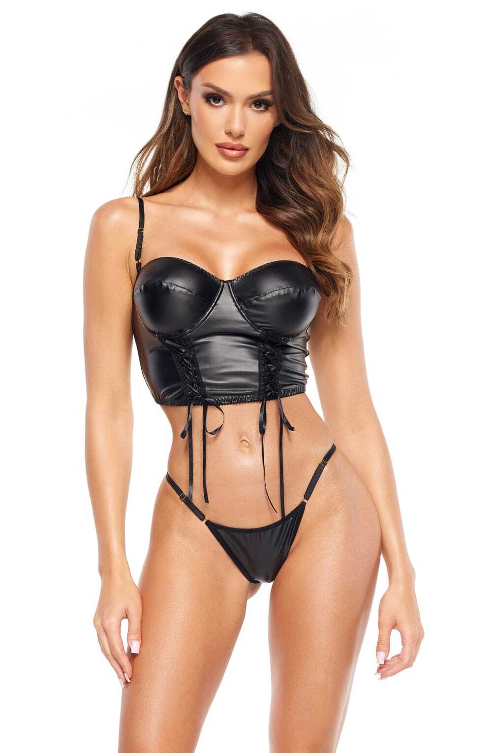 Corsets Beauty Night BN6715 Sasha Set Black