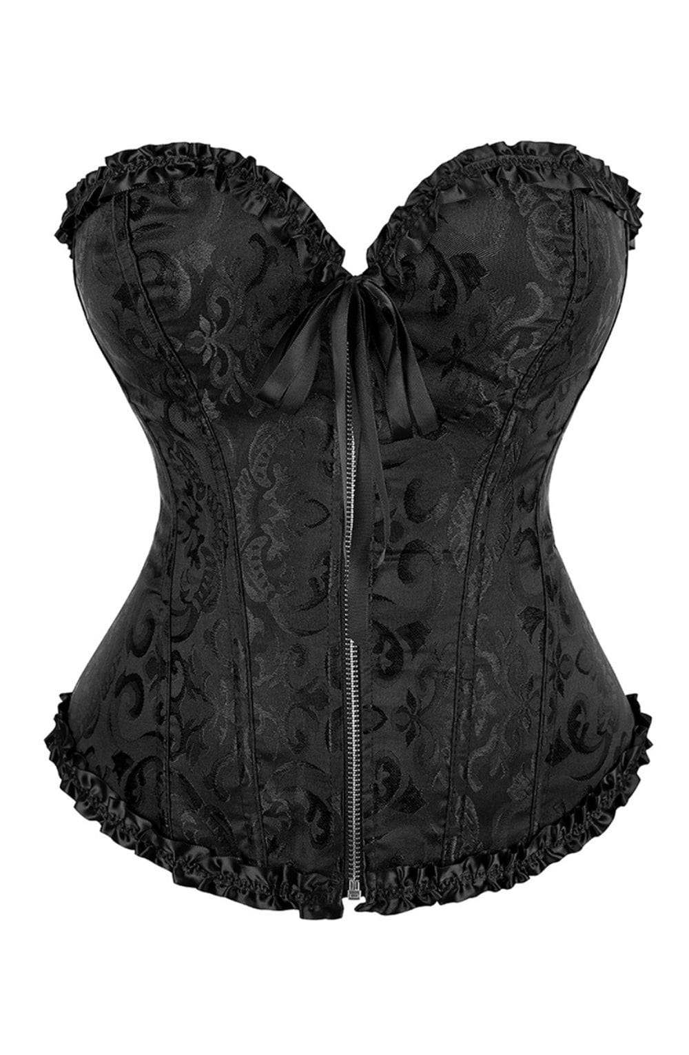 Corsets YesX YX896 Vintage Corset Style Black