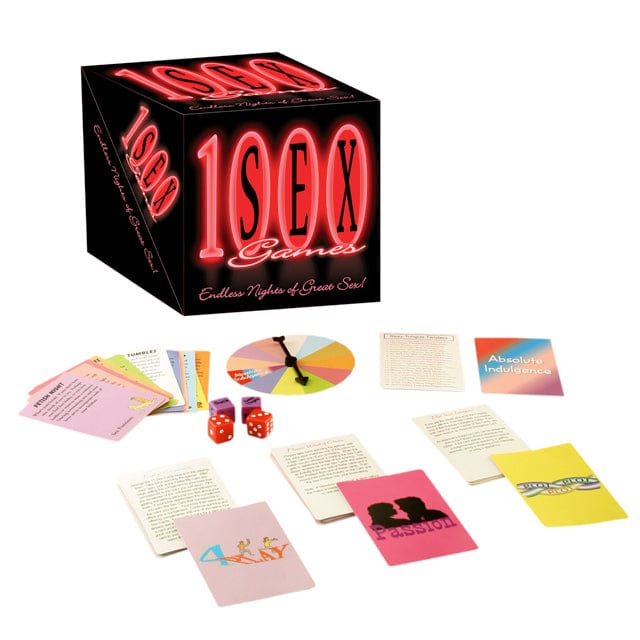 1000 Sex Games couples date night board game by Kheper Games