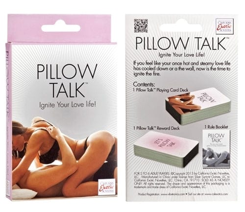 Pillow Talk couples conversation card game with questions and challenges