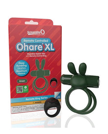 Couples Screaming O Ohare XL Remote-Controlled Vibrating Ring – Green