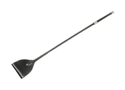 Master Series Mare black leather riding crop 26.25 inch