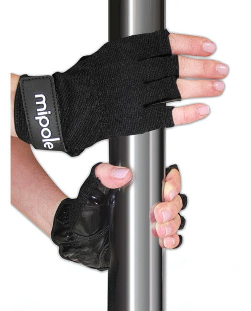 Dancing Poles MiPole Dance Pole Gloves (Pair) Medium - Black