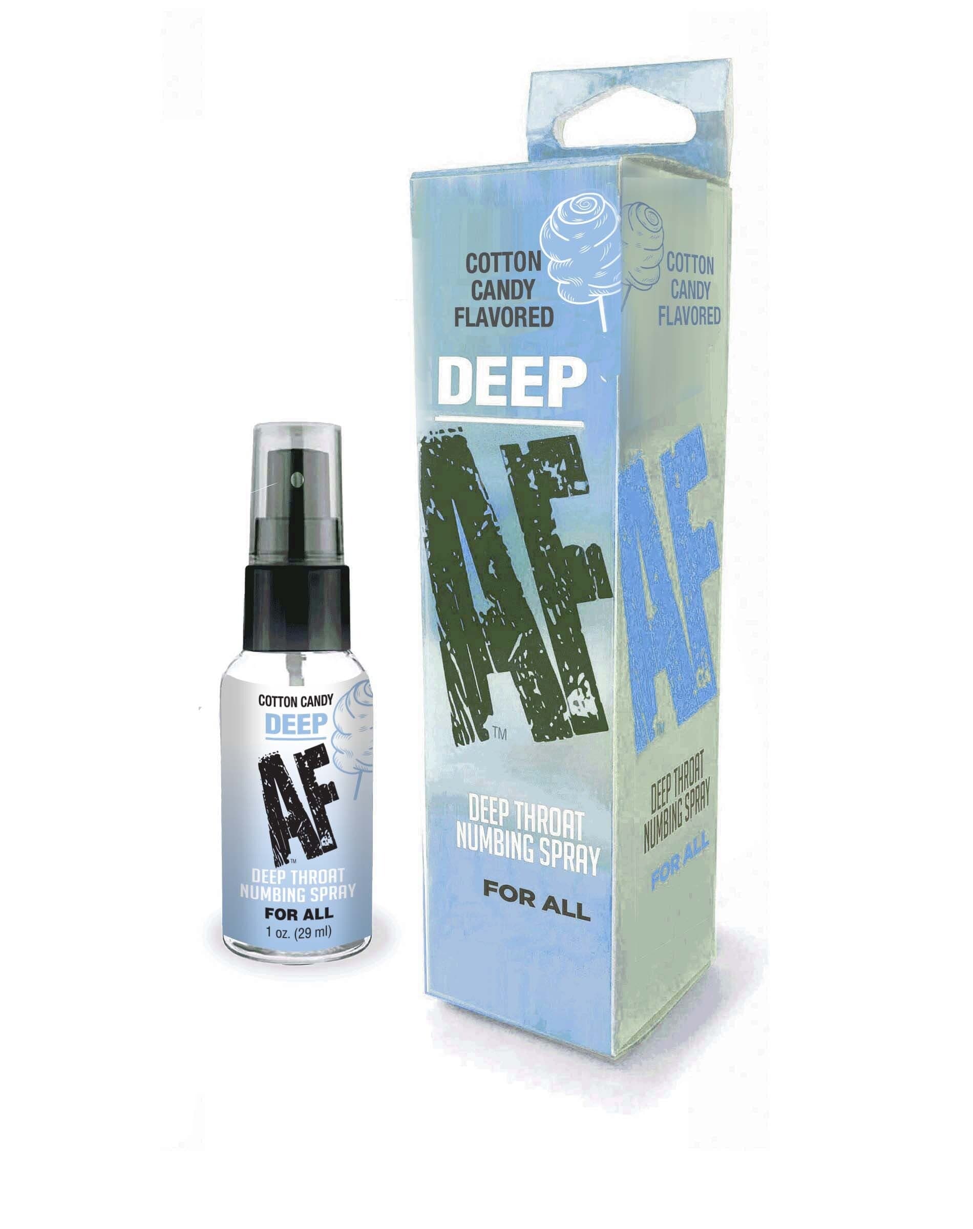 Desensitizing DEEP AF DEEP THROAT SPRAY COTTON CANDY 1OZ
