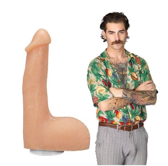 Dildos & Dongs Doc Johnson Flesh Mechanic 8" ULTRASKYN Harness-Compatible Dildo