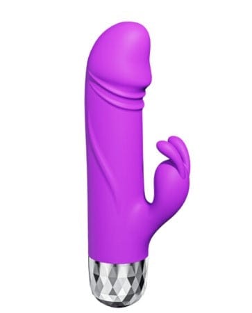 Dildos & Dongs Glam deluxe mini rabbit purple
