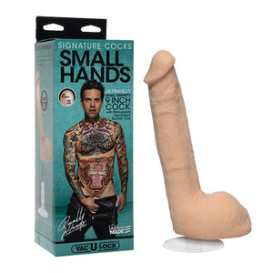 DILDOS & DONGS Signature Cock Small Hand 9 ULTRA W/Suct