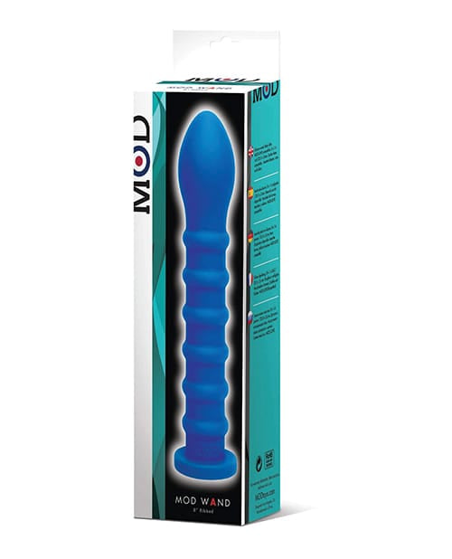 Dildos MOD Ribbed Wand - Blue