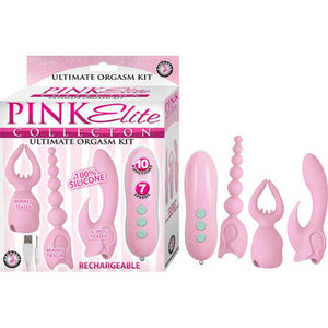 DISCREET VIBRATORS Pink Elite Ultimate Orgasm Kit Pk