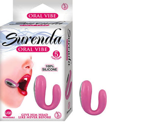 DISCREET VIBRATORS Surenda Oral Vibe 5X WP (Pink)