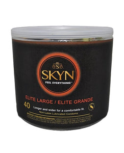 Displays Lifestyles SKYN Elite Large Condoms - Bowl of 40