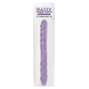 Dongs - Double Dongs Basix 16in. Double Dong Purple