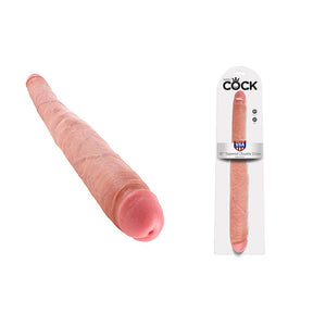 Dongs - Double Dongs King Cock - 16in Tapered Double Flesh