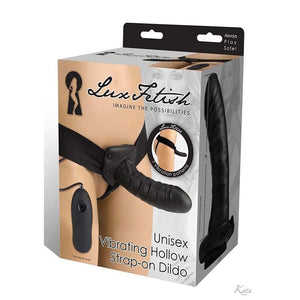 Dongs - Strap-on & Strapless Lux Fetish Vibr Hollow Strap-on Dildo