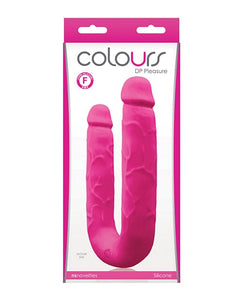 Double Dongs Colours DP Pleasures - Pink