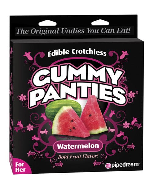 Pipedream watermelon edible gummy panty novelty underwear