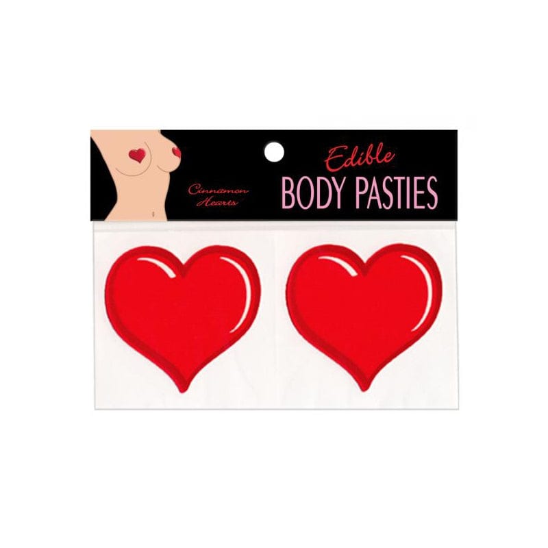 Edibles - Body toppingspaintssauces Edible Pasties Cinnamon Hearts