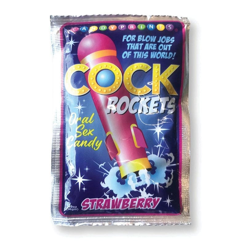 Edibles - Candy Cock Rockets Strawberry