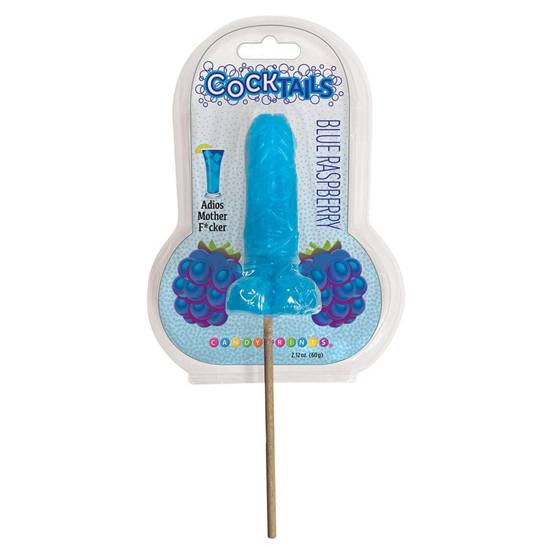 Edibles - Candy Cocktails 3D Lollipops Blue Raspeberry