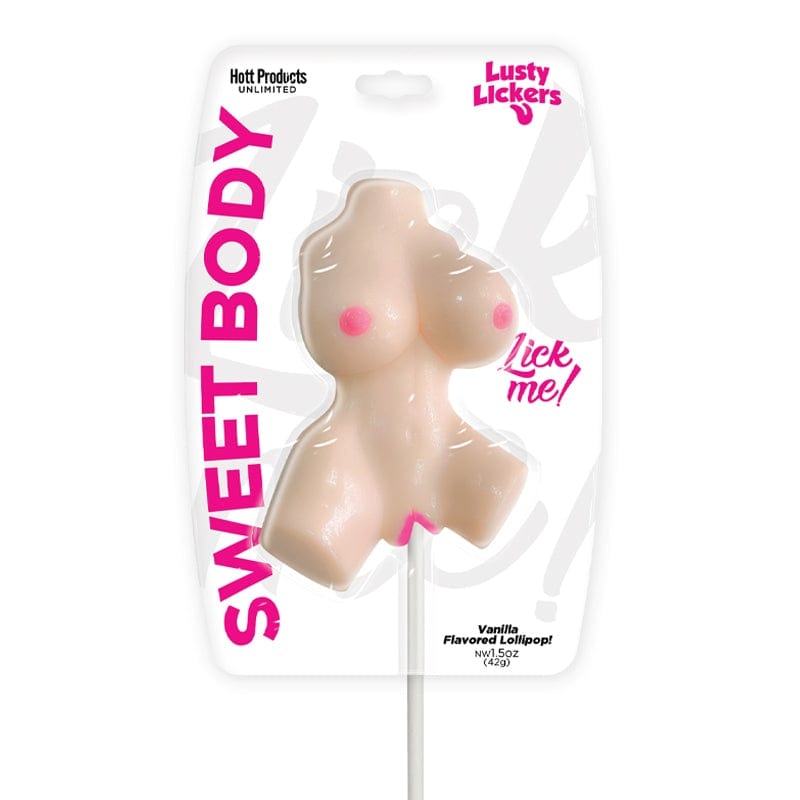 Edibles - Candy Lusty Lickers Female Torso Pop B.Scotch