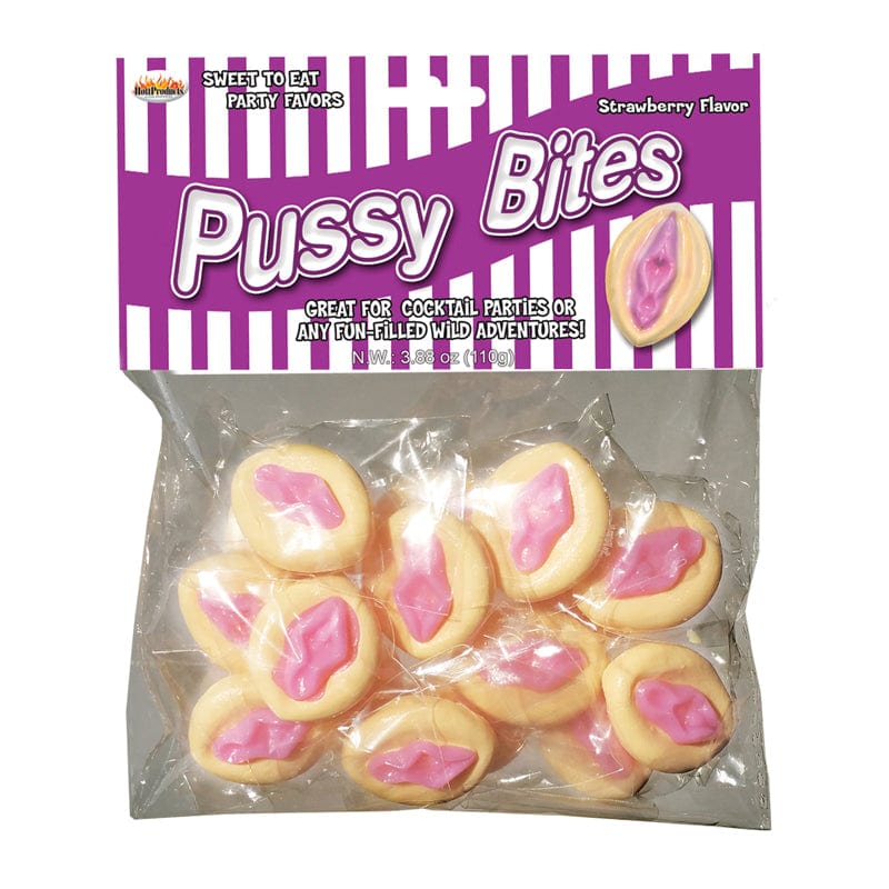 Edibles - Candy Pussy Bites-Strawberry