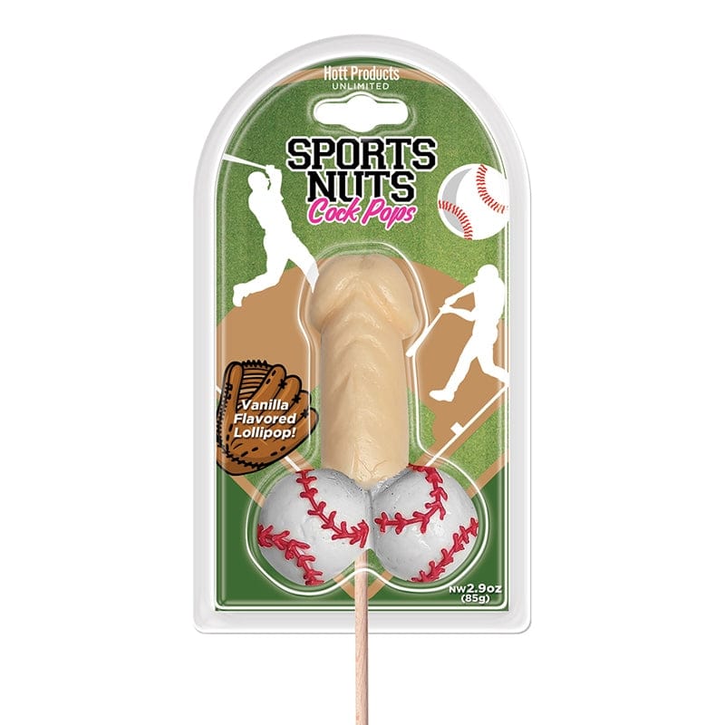 Edibles - Candy Sports Nuts Cock Pop Baseballs Vanilla