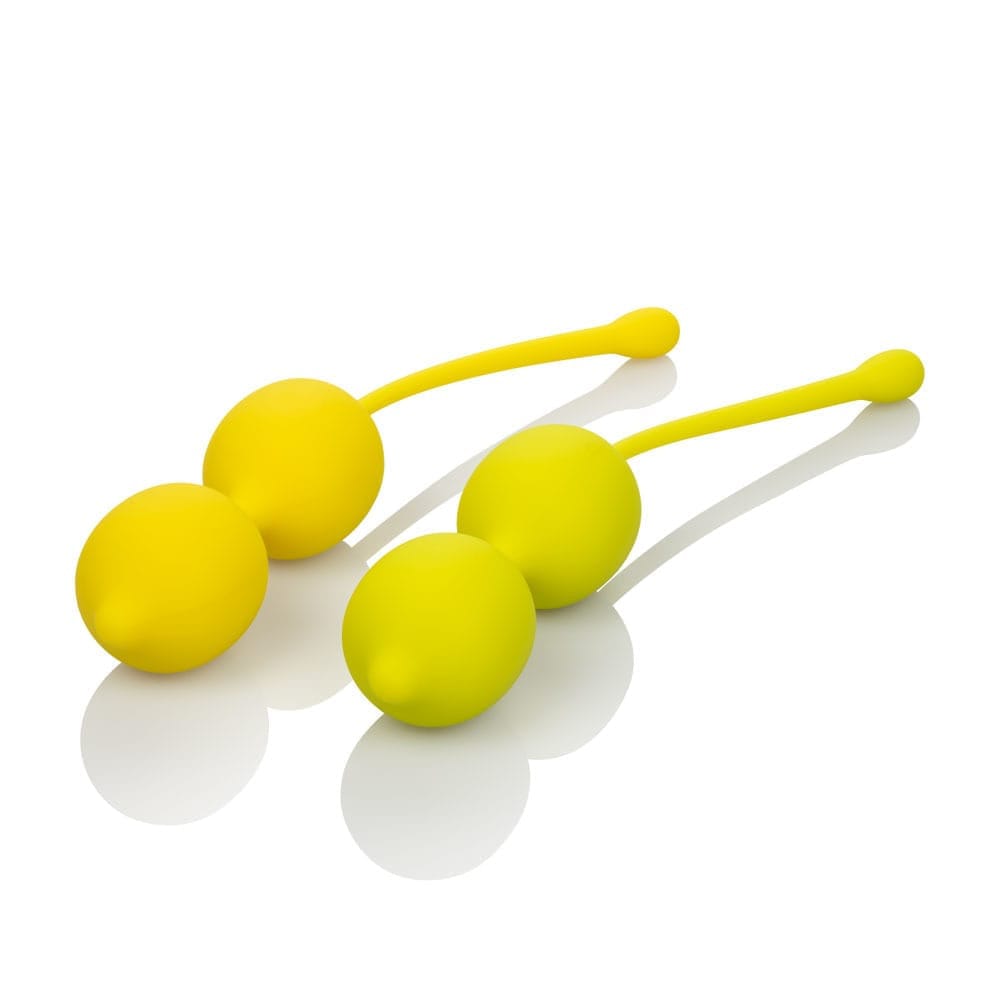 Eggs & Bullets CalExotics Kegel Training Set - Lemon