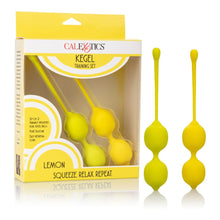 Eggs & Bullets Kegel Training Set Lemon