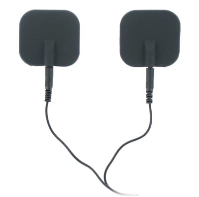 Electrosex Accessories Zeus Deluxe Silicone Black Electro Pads