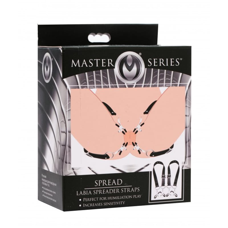 Enhancers - Oral / Nipple Masters Spread Labia Spreader w/Clamps