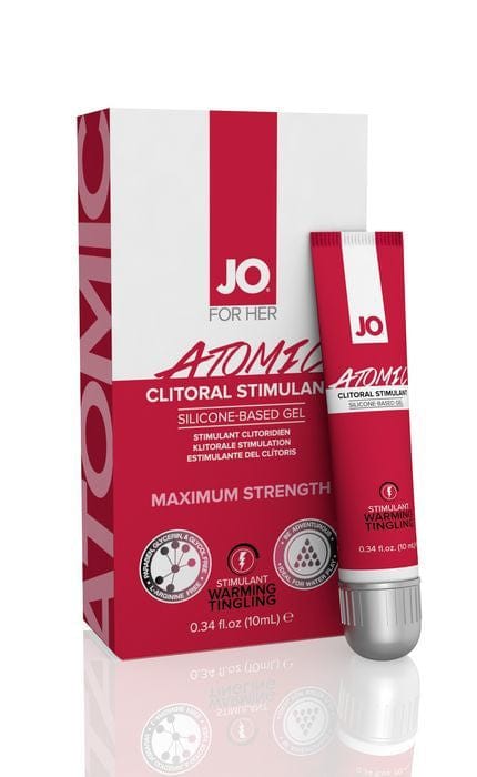 Erotic Body Lotions System JO Atomic Maximum Strength Clitoral Gel - 10 ml