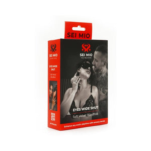Fetish - Blindfolds SEI MIO Eyes Wide Shut Velvet Blindfold