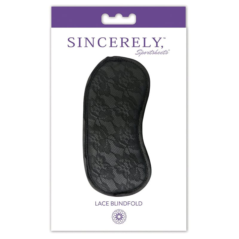 Fetish - Blindfolds Sincerely, SS Lace Blindfold
