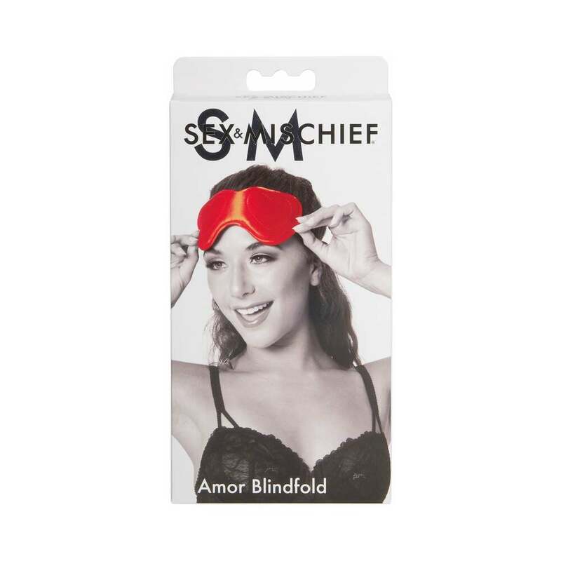 Fetish - Blindfolds SS S&M Amor Blindfold Red