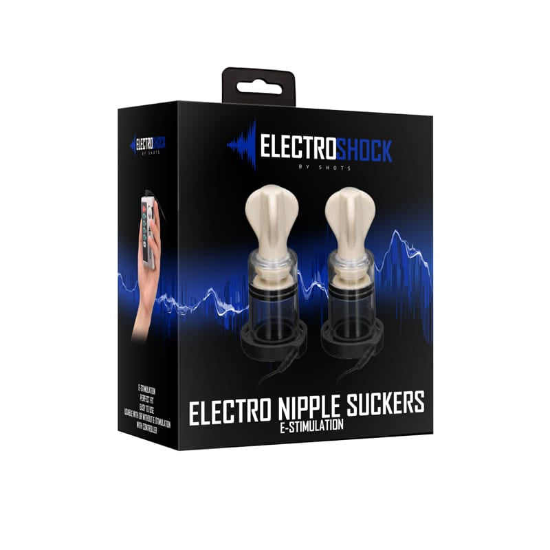 Fetish - ElectroStim ElectroShock E-Stim NipSuckers Wht