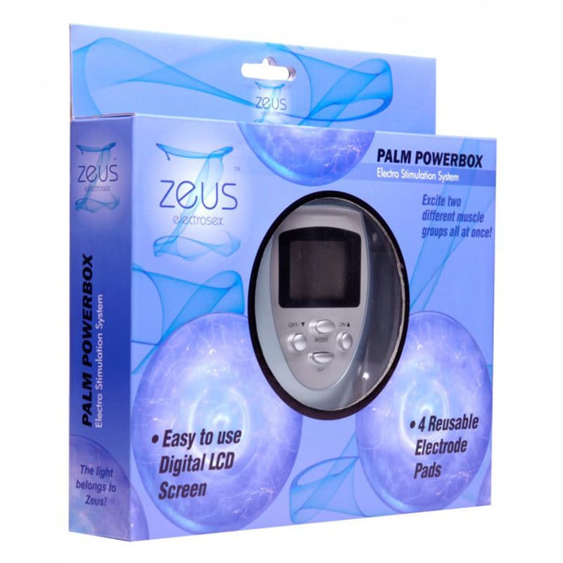 Fetish - ElectroStim Zeus Power Box Palm Size 6 Modes