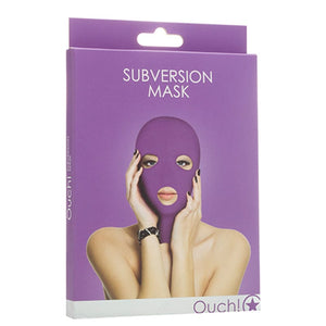 Fetish - Masks Ouch Subversion Mask Purple