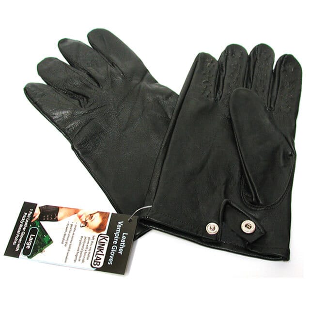 Fetish - Sensory Stimulation KL Vampire Gloves- Medium (Black)