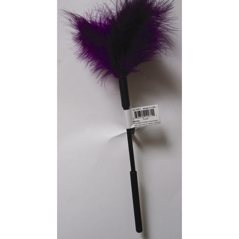Fetish - Ticklers SS S&M Feather Tickler Purple