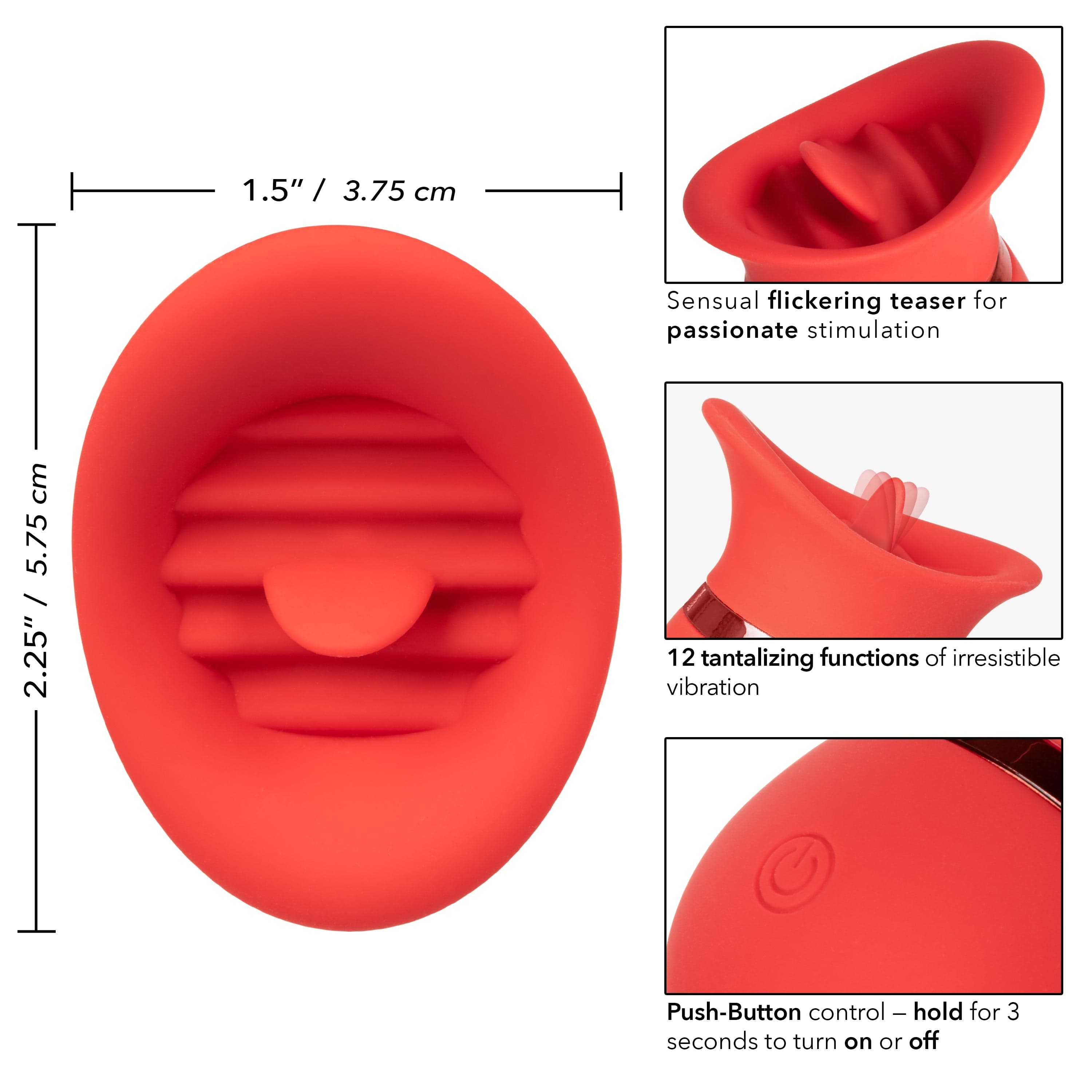 Finger Vibrators French Kiss Sweet Talker