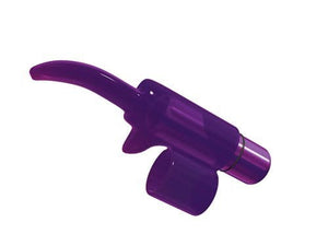 Finger vibrators Tingling tongue purple