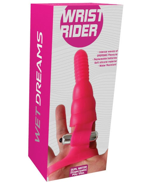Wet Dreams Wrist Rider Finger Play Sleeve w/Wrist Strap - Hot Pink Sex Supply Shop Wet Dreams Wrist Rider Finger Play Sleeve w/Wrist Strap - Hot Pink Sex Supply Shop