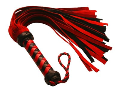Floggers Short Suede Flogger