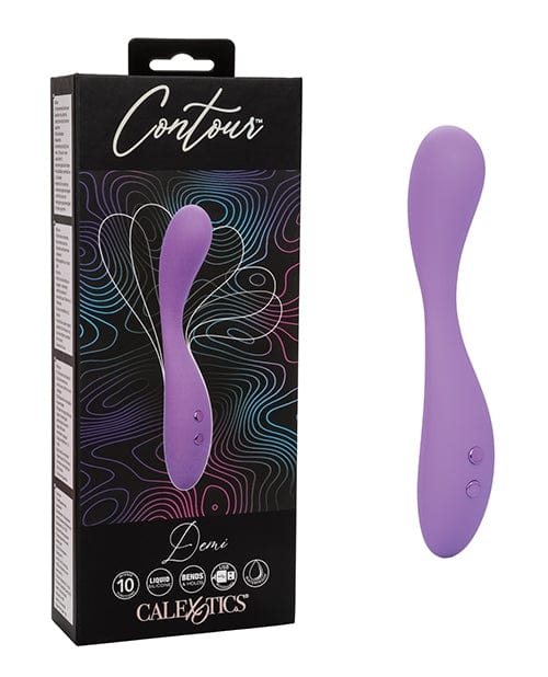 Contour Demi purple flexible waterproof G-spot vibrator