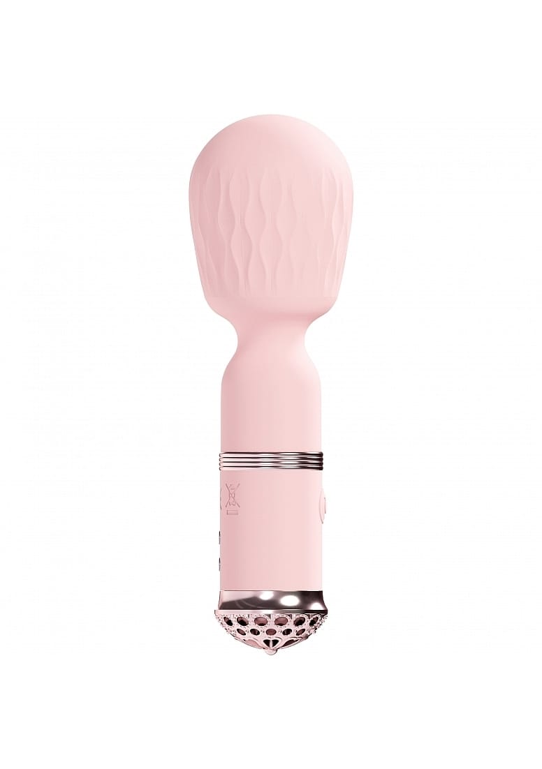 G Spot Loveline velour mini wand pink