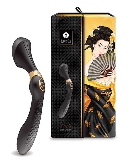 G-Spot Shunga Zoa Intimate Massager - Black