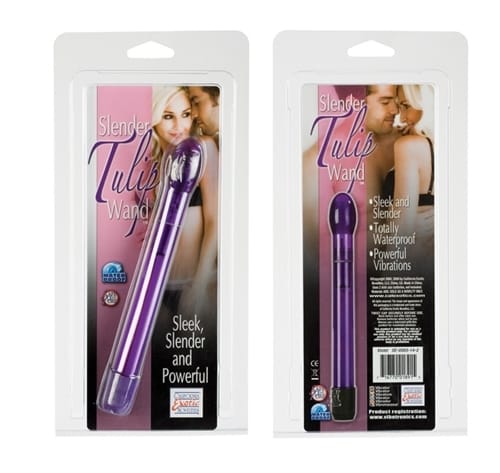G-Spot Slender Tulip Wand - Violet
