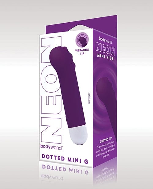 G-Spot XGen Bodywand Neon Mini Dotted G Vibe -