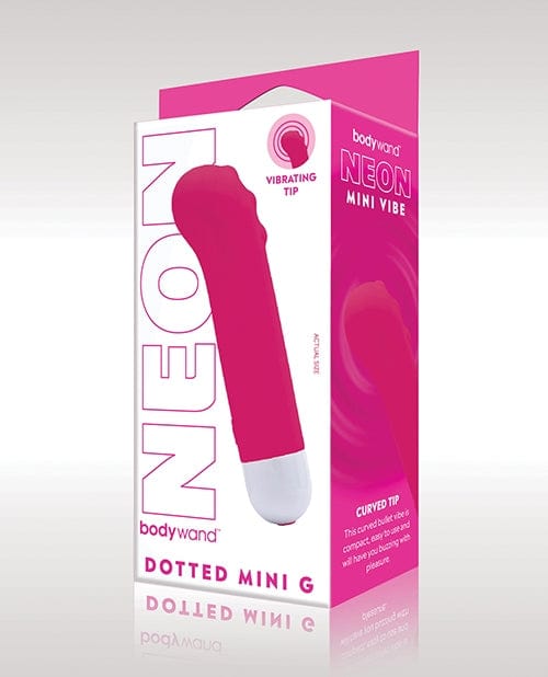 G-Spot XGen Bodywand Neon Mini Dotted G Vibe -