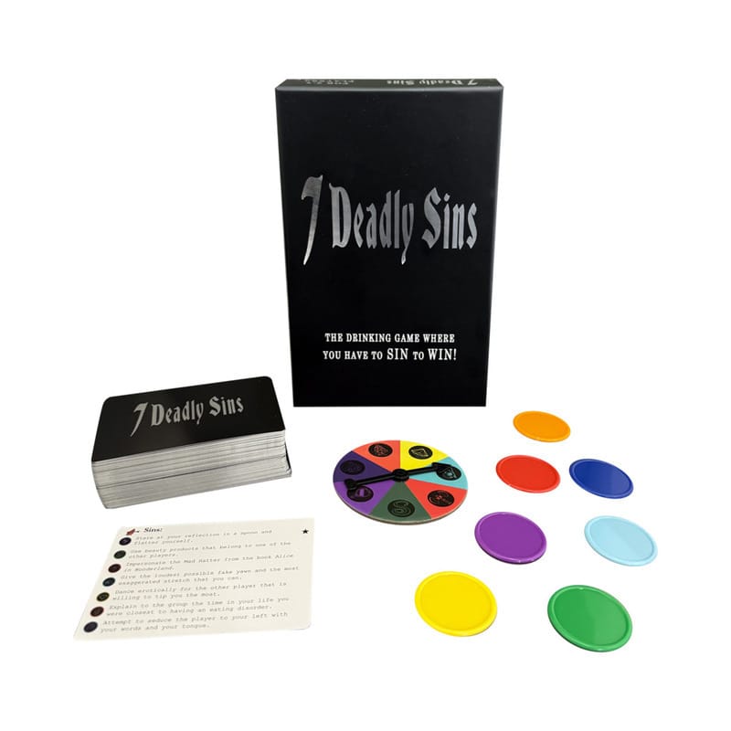 Games - Adult Party Games 7 Deadly Sins Game